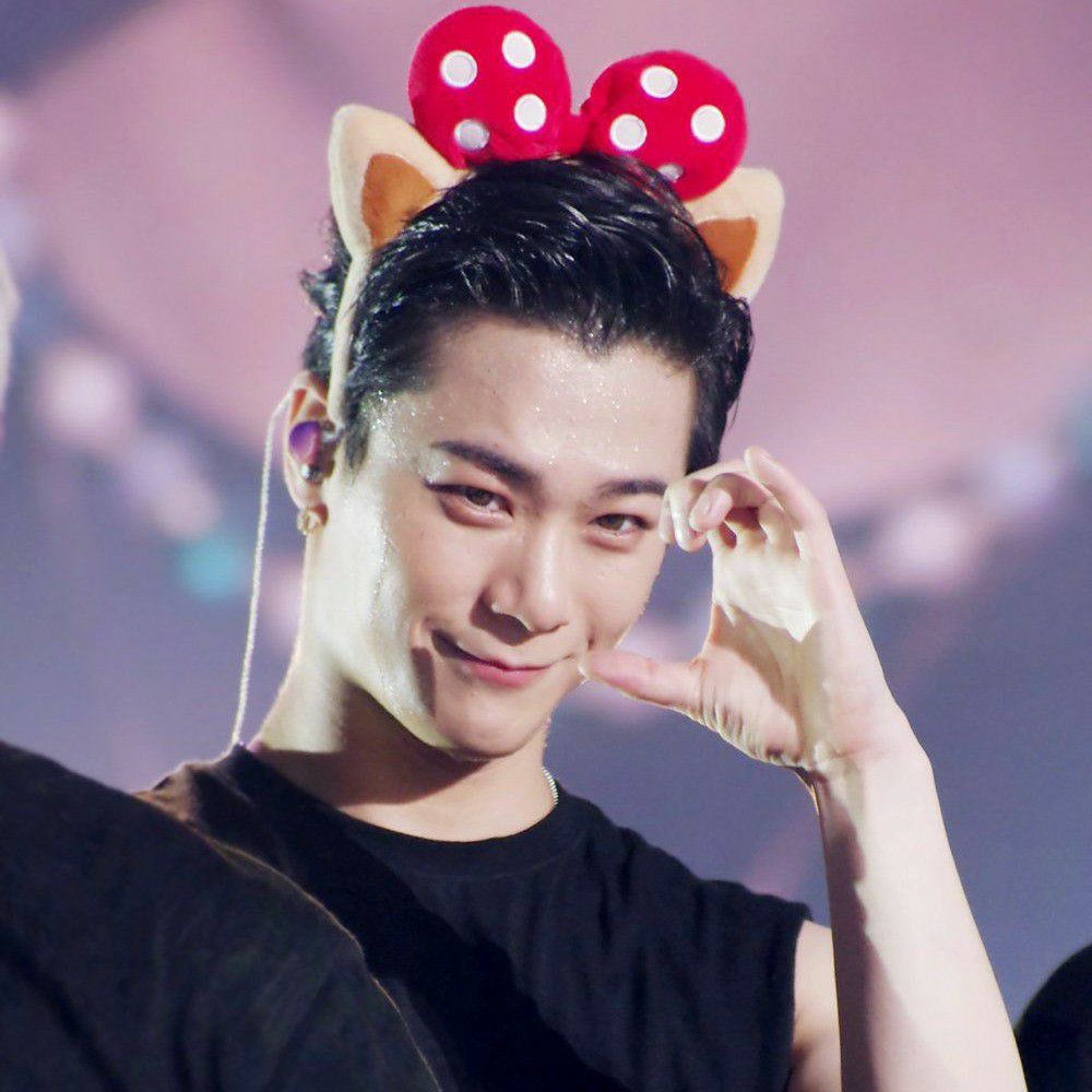 Recent activity shot of Moonbin (ASTRO)