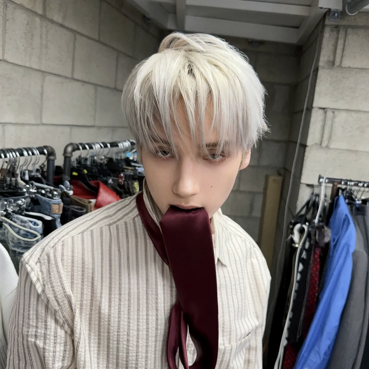 Recent activity shot of HueningKai (TOMORROW X TOGETHER)