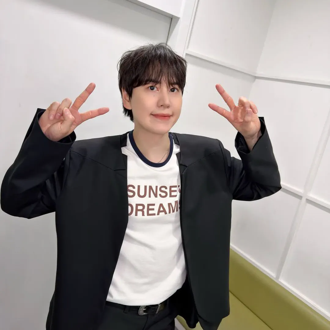 Recent activity shot of Kyuhyun (Super Junior)