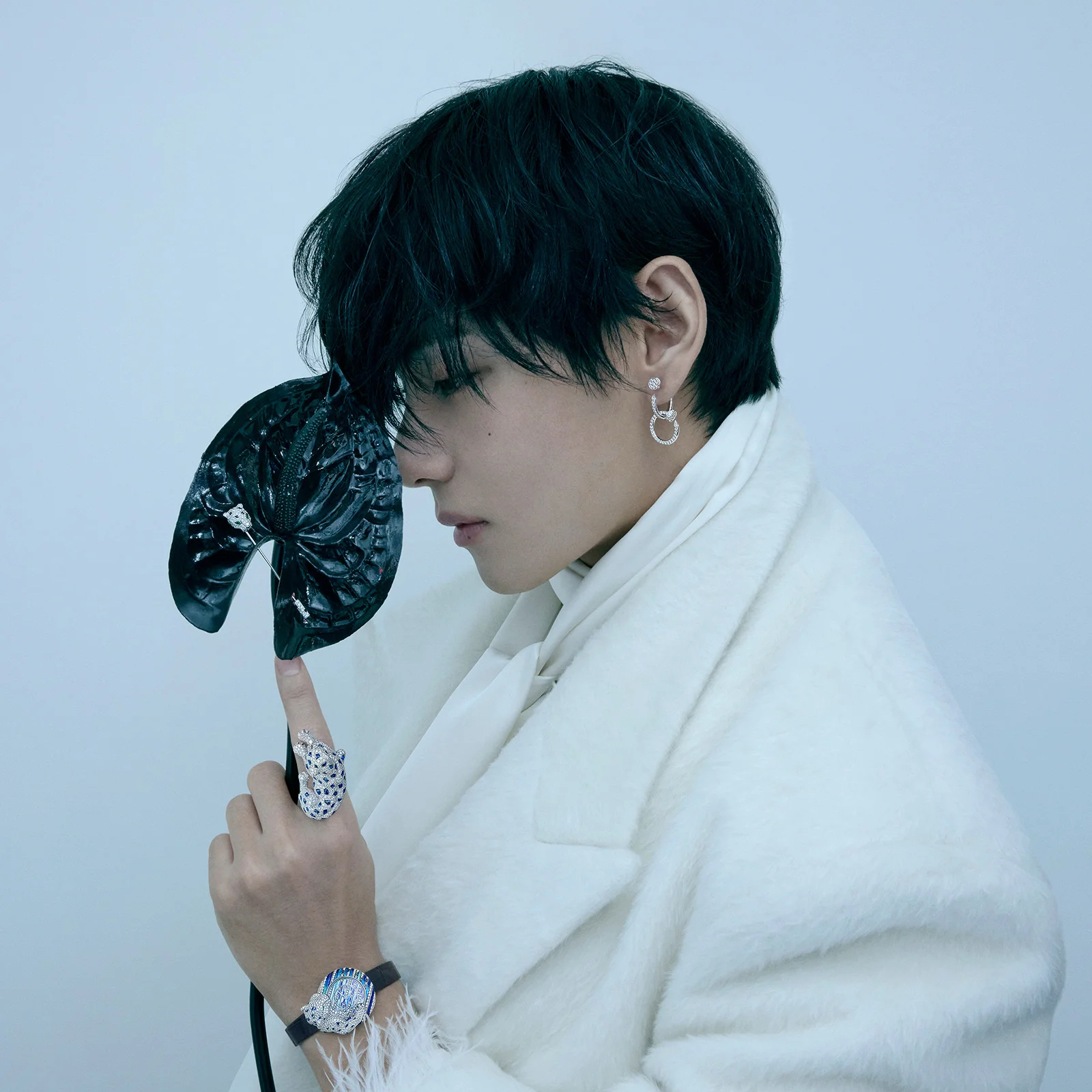 Momen yang diabadikan oleh penggemar V (BTS)