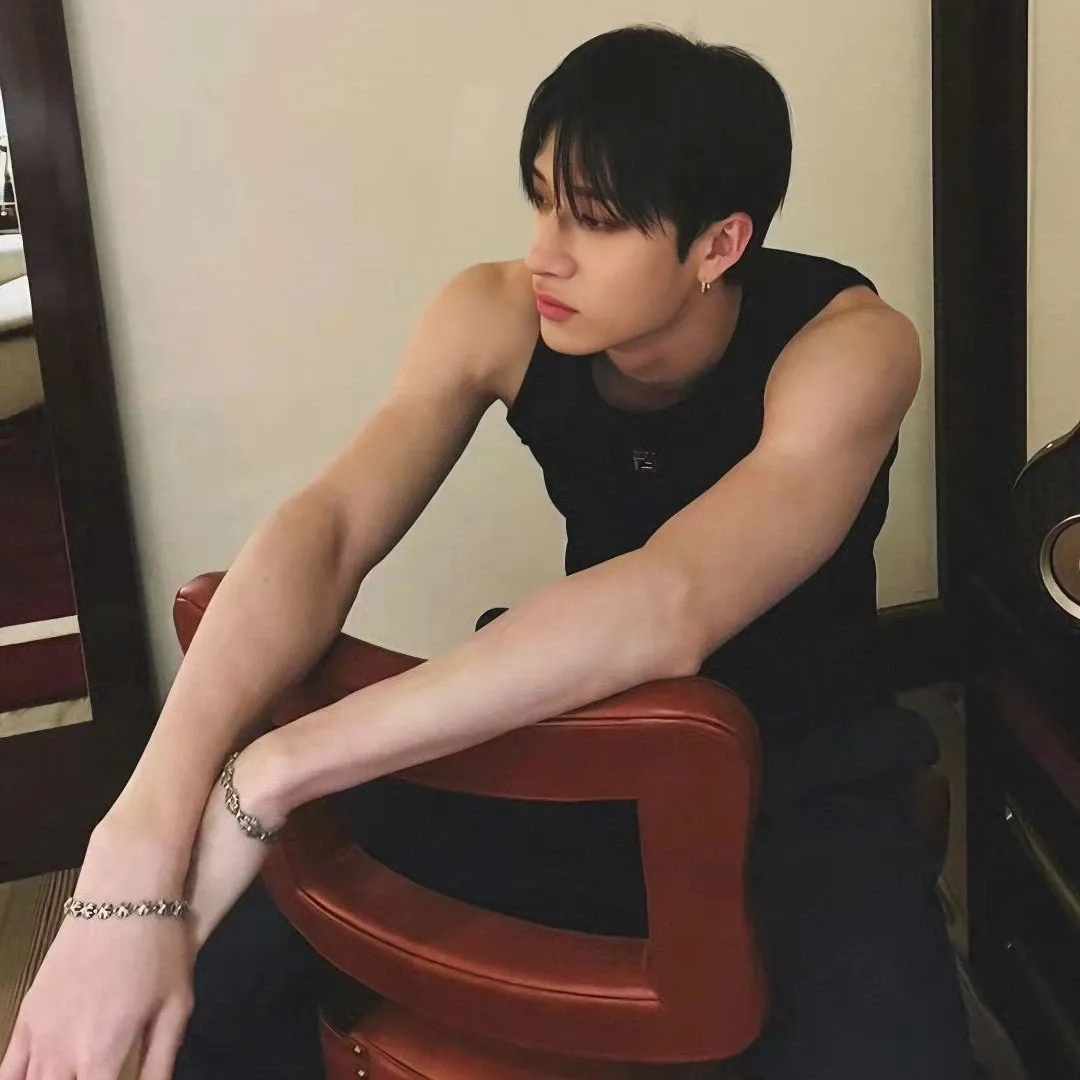 A moment captured by Bang Chan (Stray Kids)'s fan