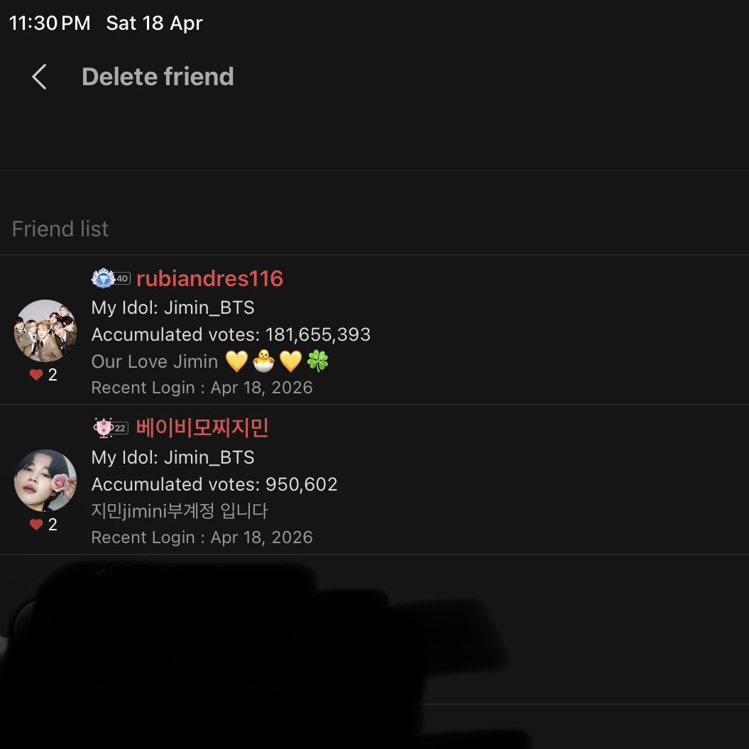 Momen yang diabadikan oleh penggemar Jimin (BTS)