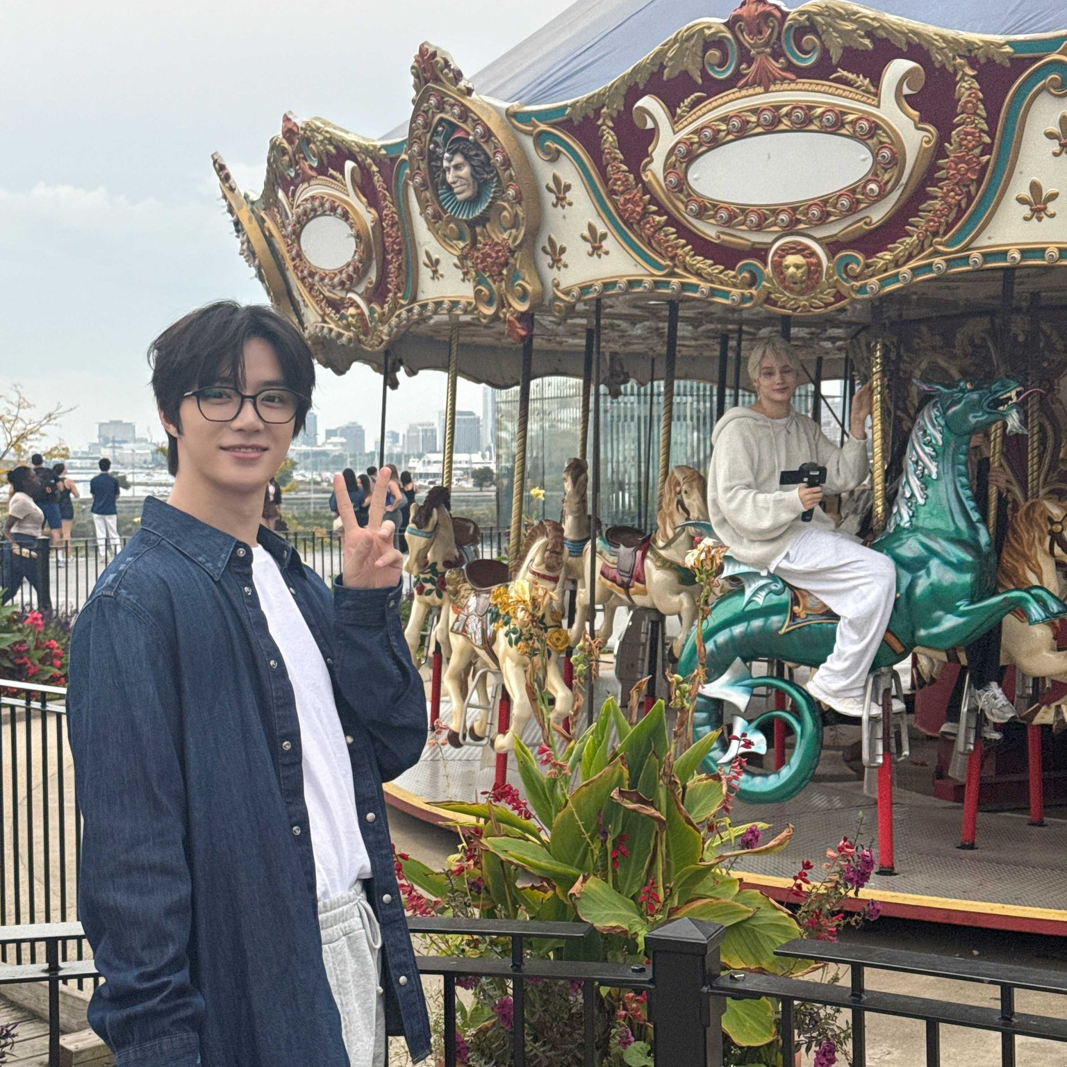 휴닝카이 (투모로우바이투게더) 최근 활동샷