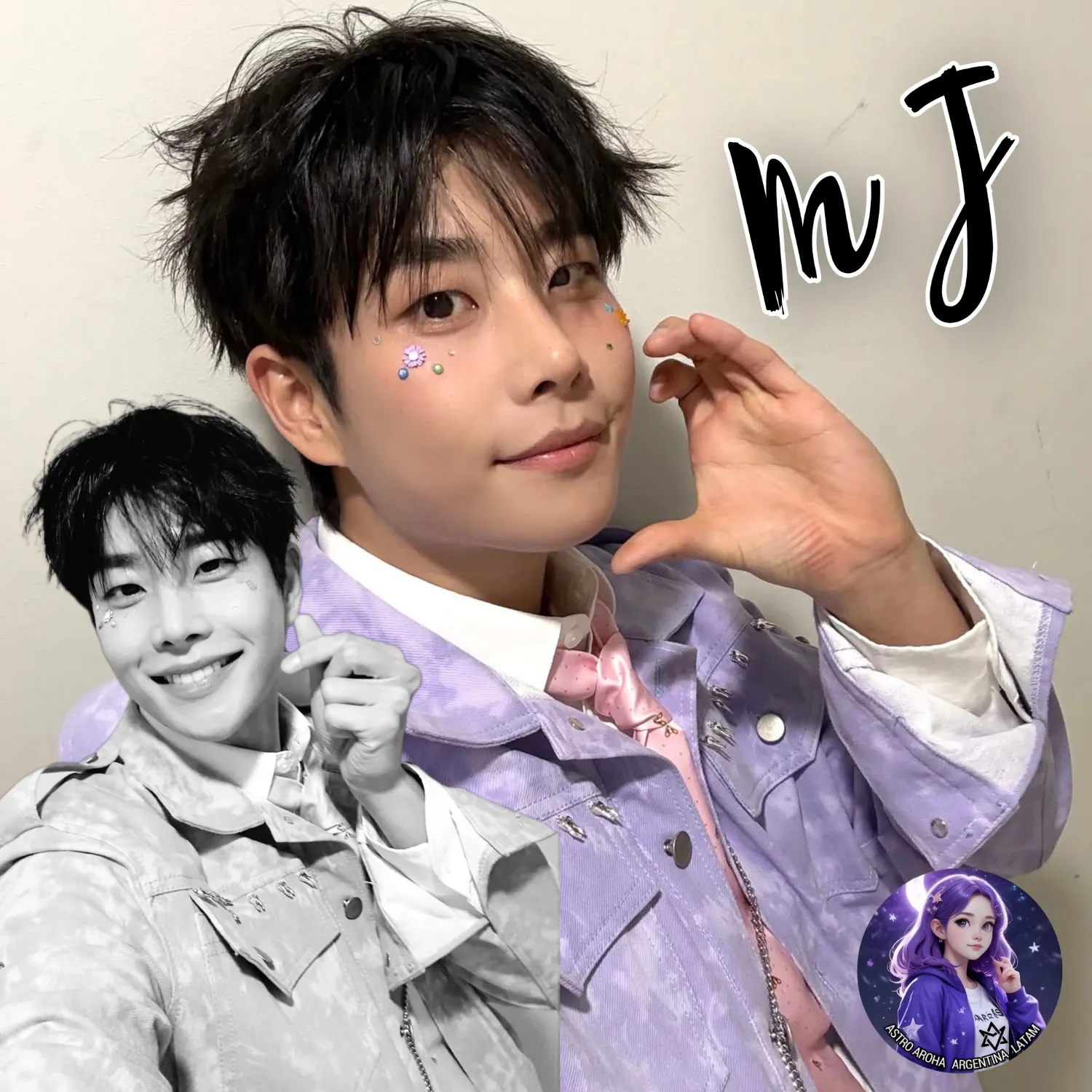 A moment captured by MJ (ASTRO)'s fan