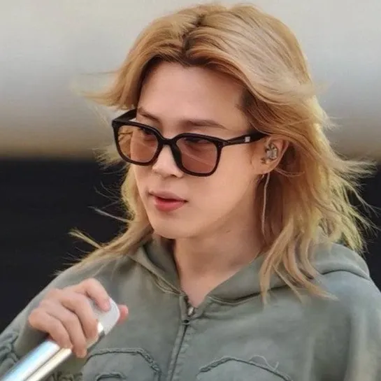 Recent activity shot of Jimin (BTS)