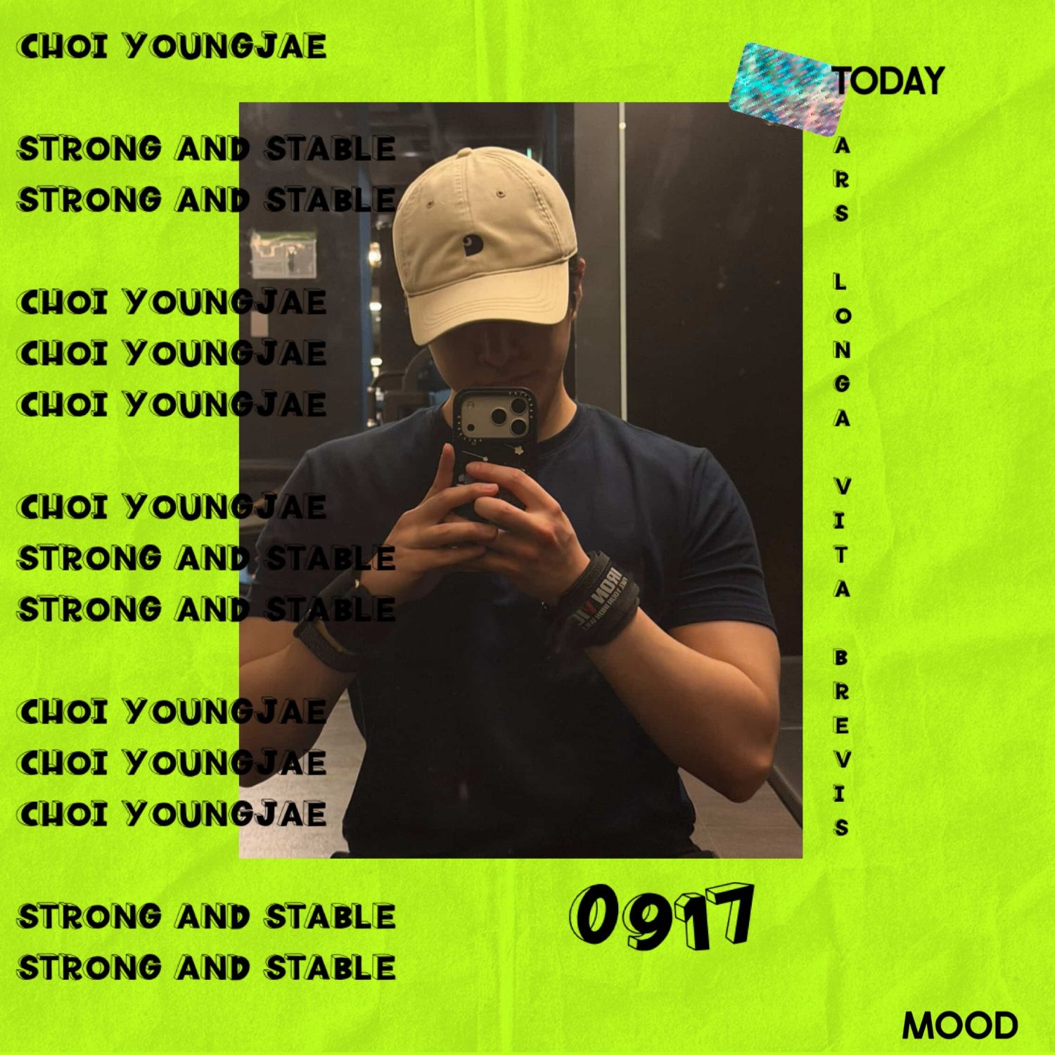 Behind-the-scenes cut of Youngjae (GOT7)