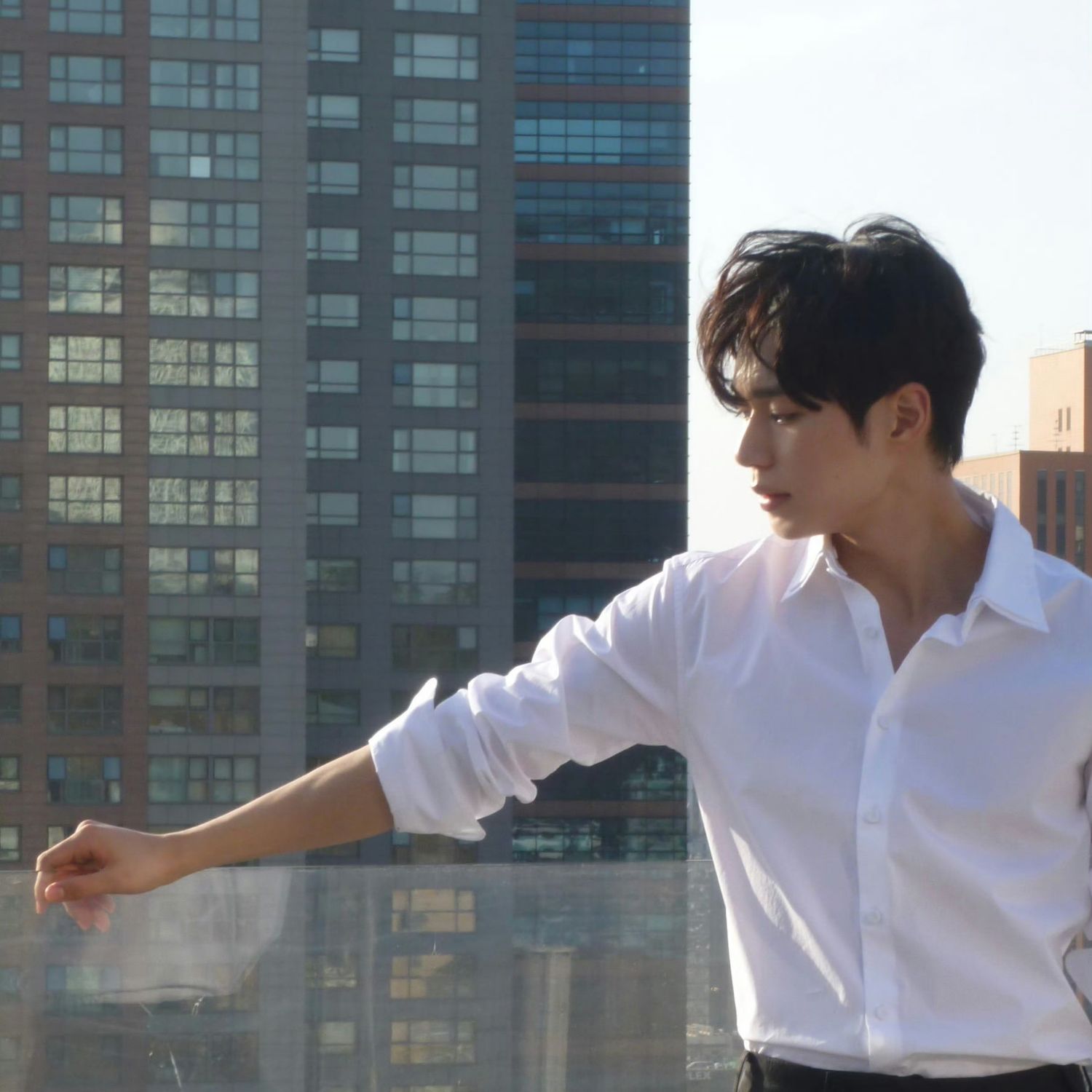 A moment captured by Kim Junseo (ALPHA DRIVE ONE)'s fan