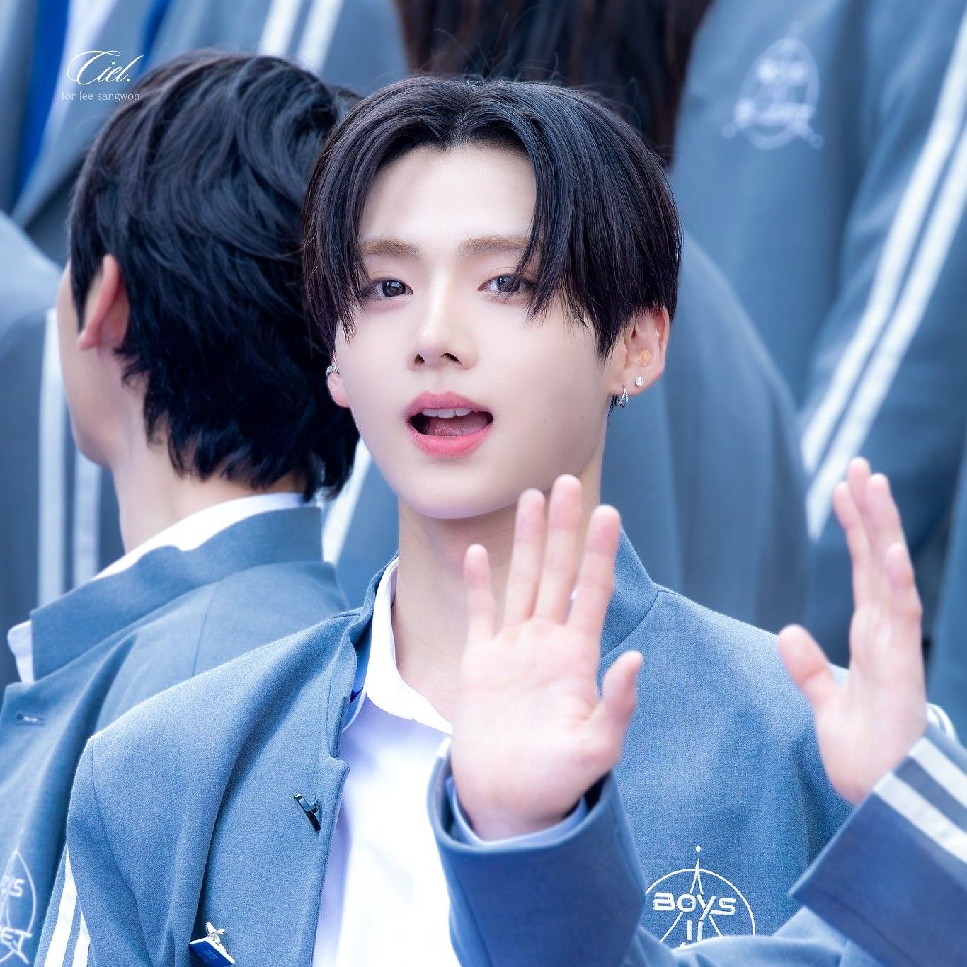 Behind-the-scenes cut of Lee Sangwon (ALPHA DRIVE ONE)