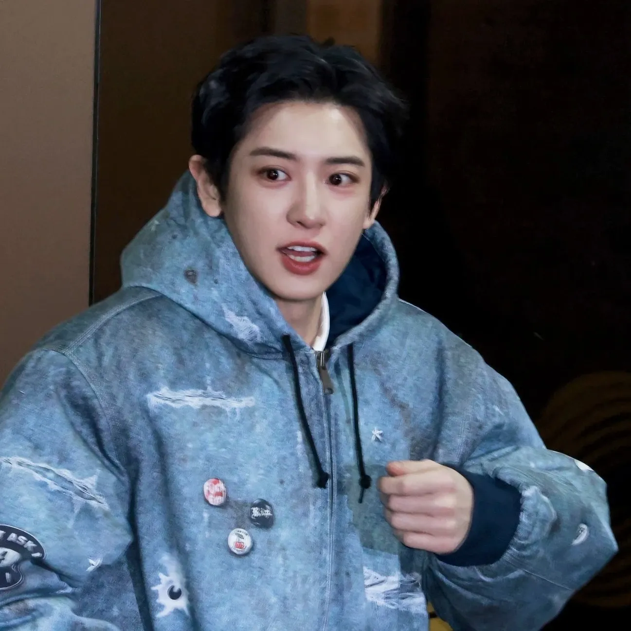 Momen yang diabadikan oleh penggemar Chanyeol (EXO)