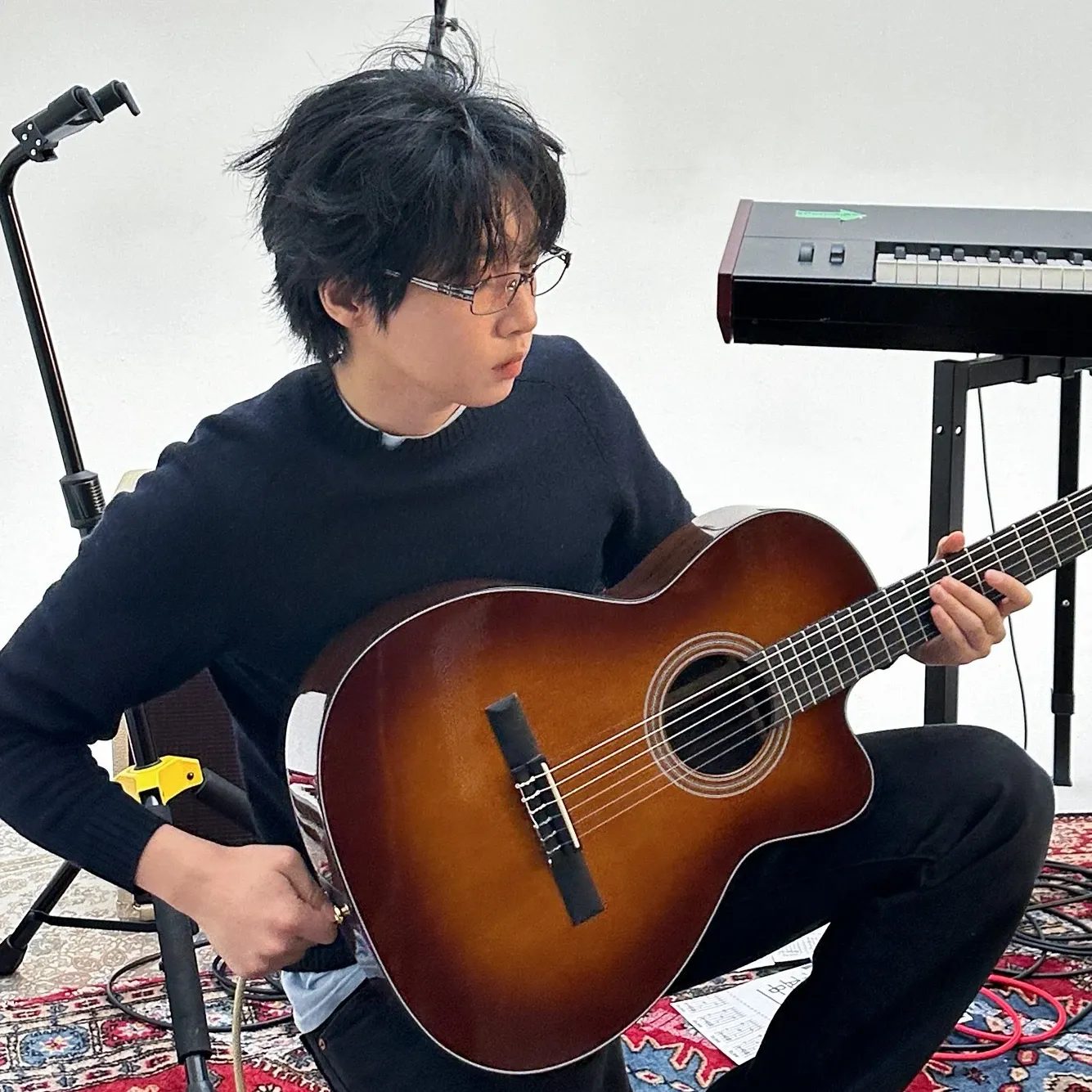 Recent activity shot of Jeong Sewoon