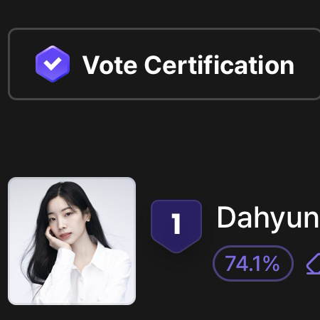 다현 (TWICE)의 비하인드 컷
