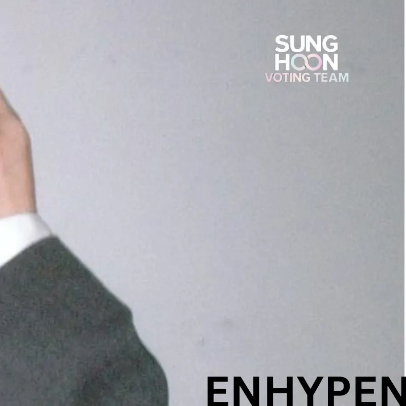 Latest photo of Sunghoon (ENHYPEN)