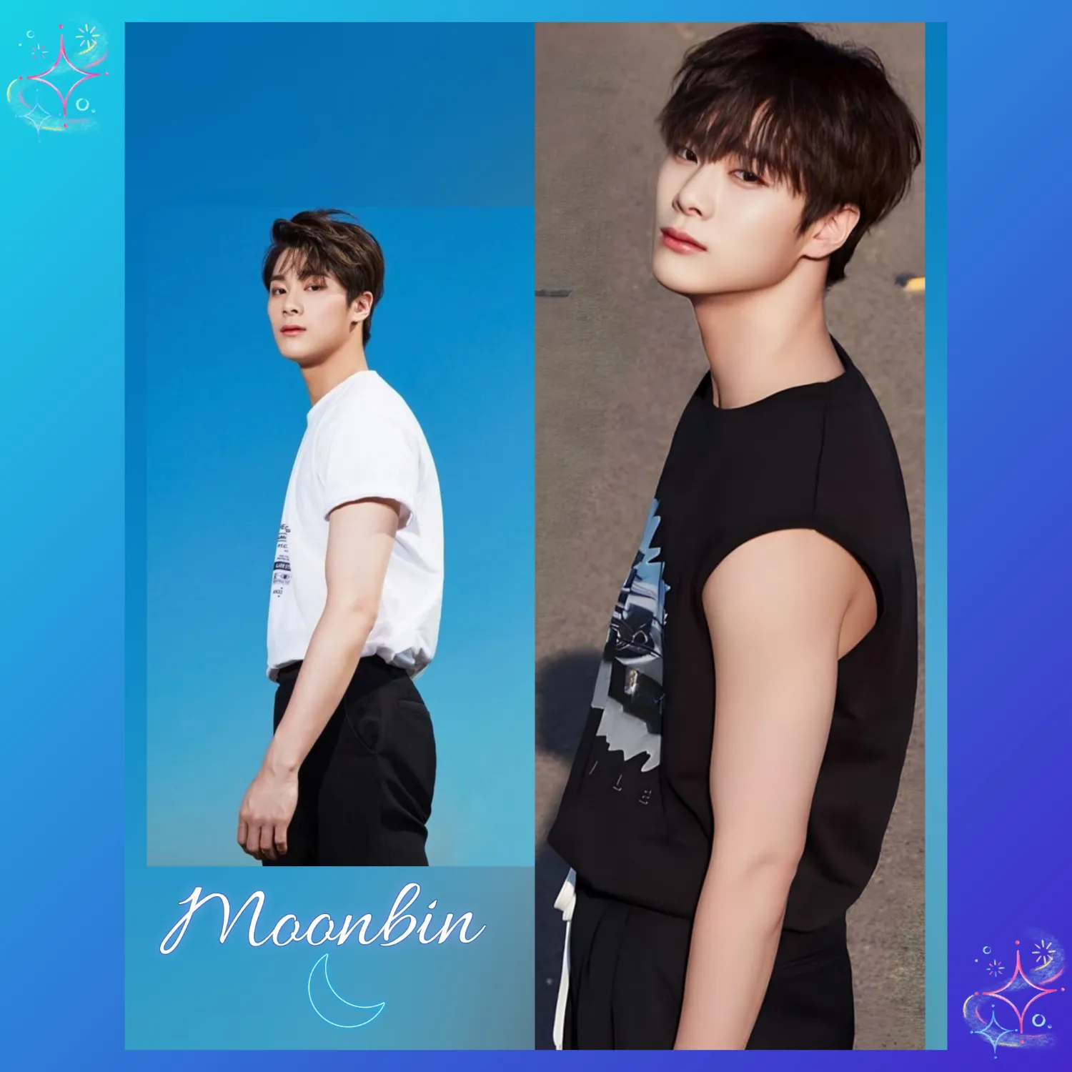 A moment captured by Moonbin (ASTRO)'s fan