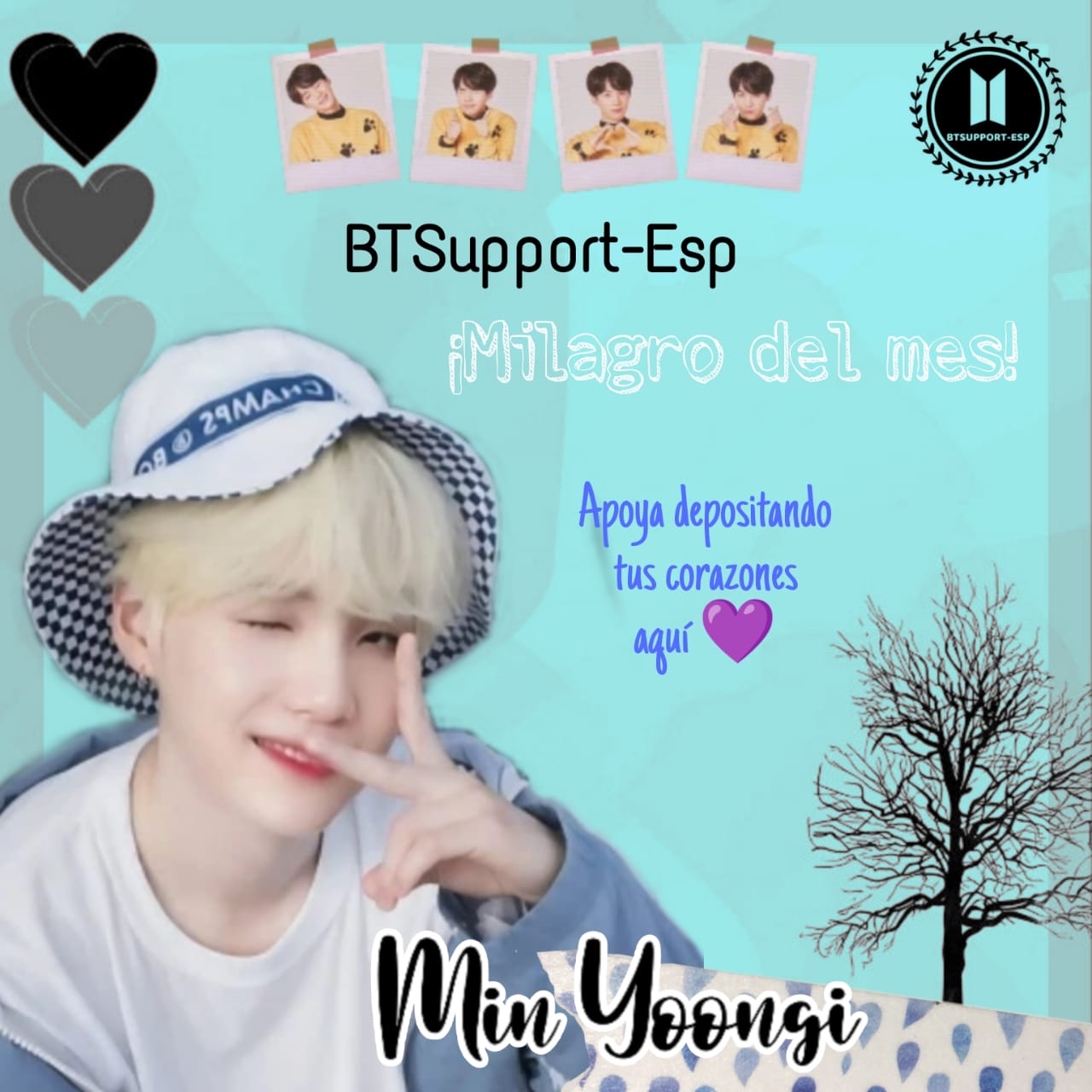 SUGA (BTS)の舞台裏ショット