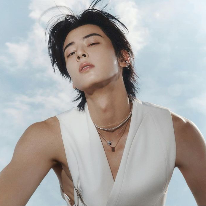 A moment captured by Eunwoo (ASTRO)'s fan