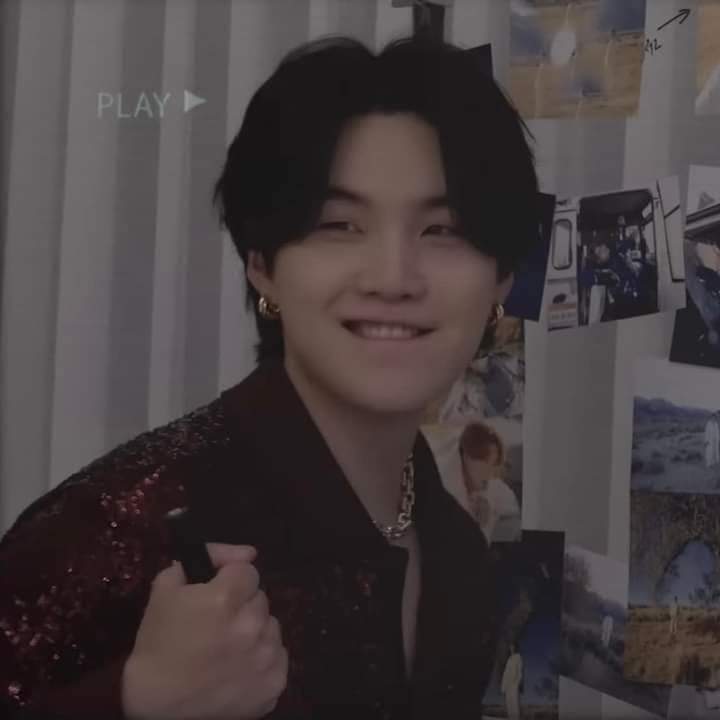 Recent activity shot of SUGA (BTS)