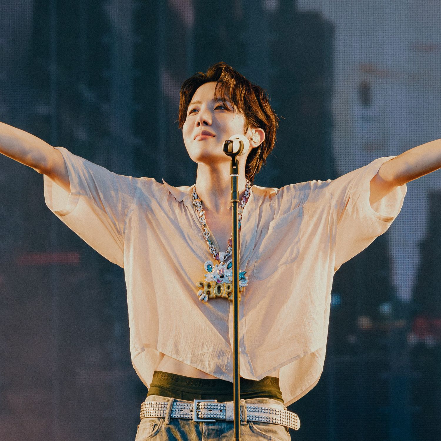 A moment captured by BTS's fan