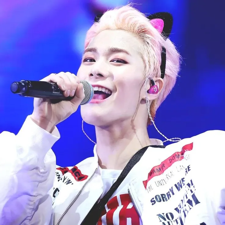 Recent activity shot of Moonbin (ASTRO)