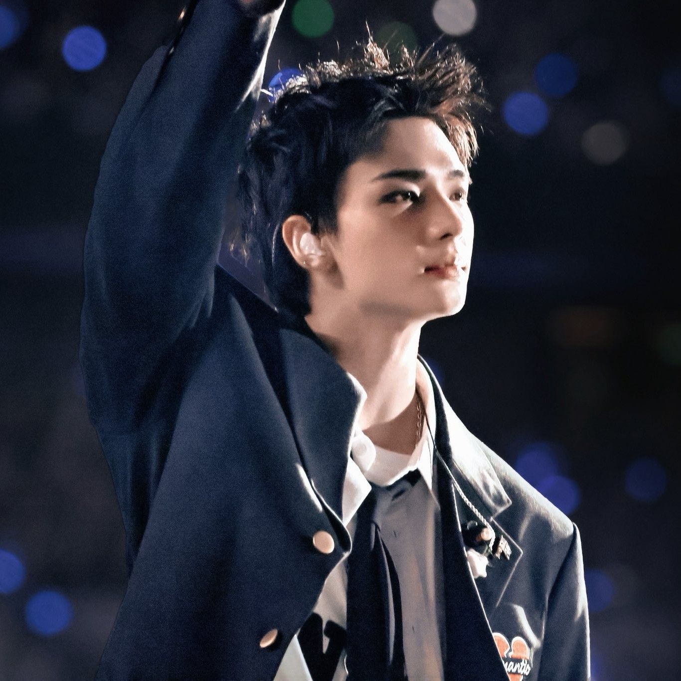 A moment captured by Hyunjin (Stray Kids)'s fan