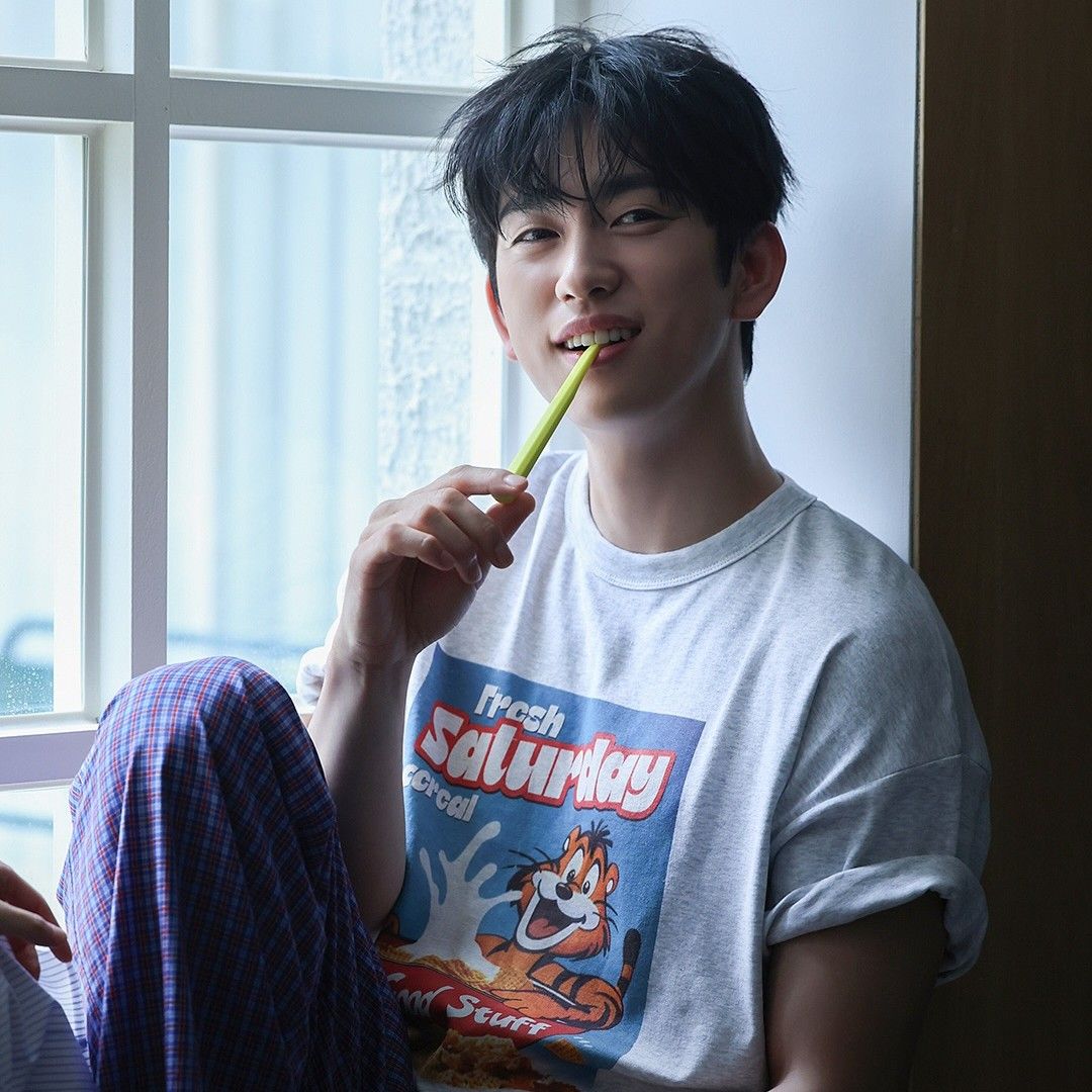 Recent activity shot of Jinyoung (GOT7)