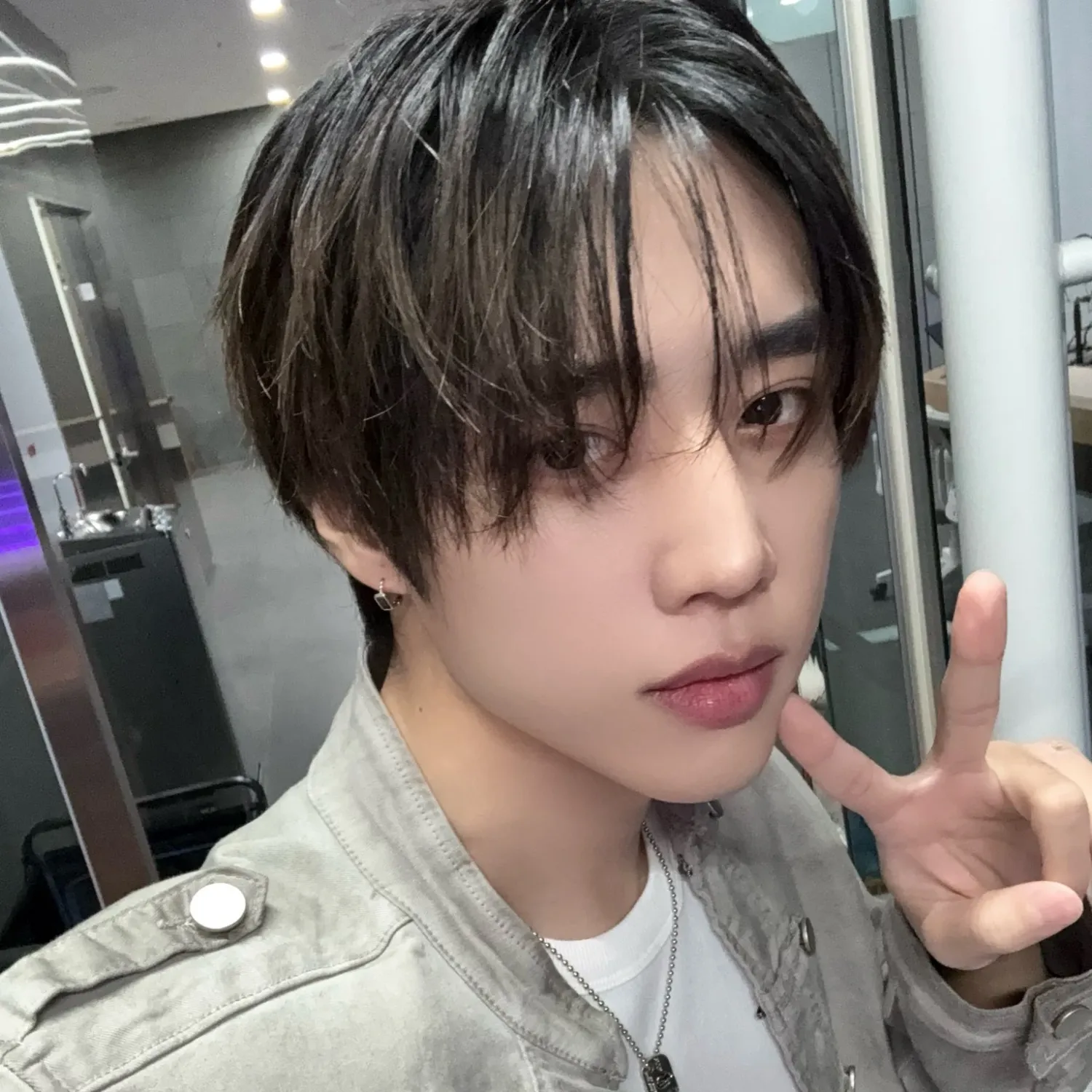 Recent activity shot of Sunwoo (THE BOYZ)