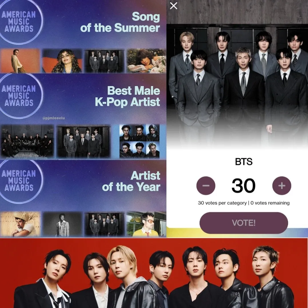 Momen yang diabadikan oleh penggemar BTS