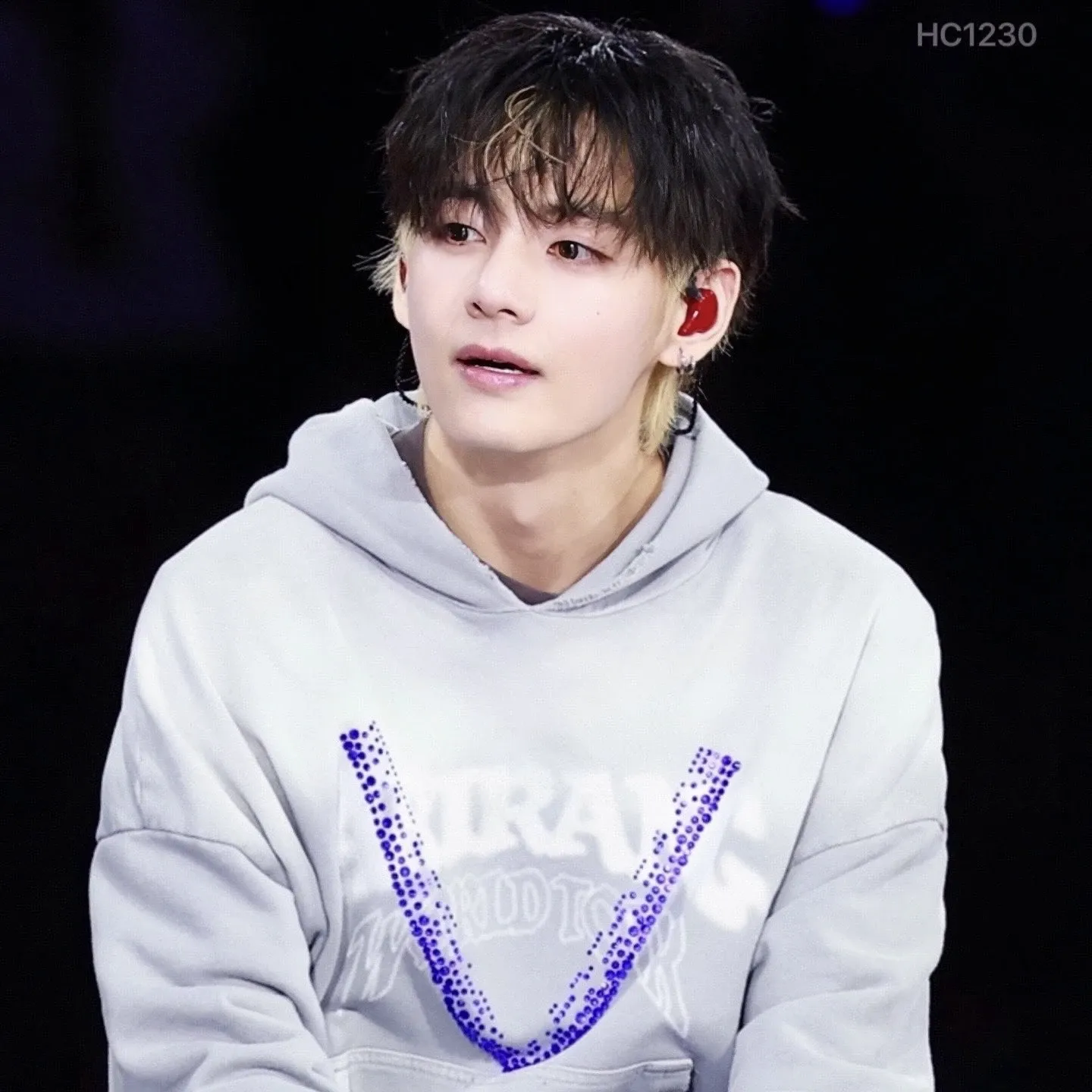 Recent activity shot of V (BTS)