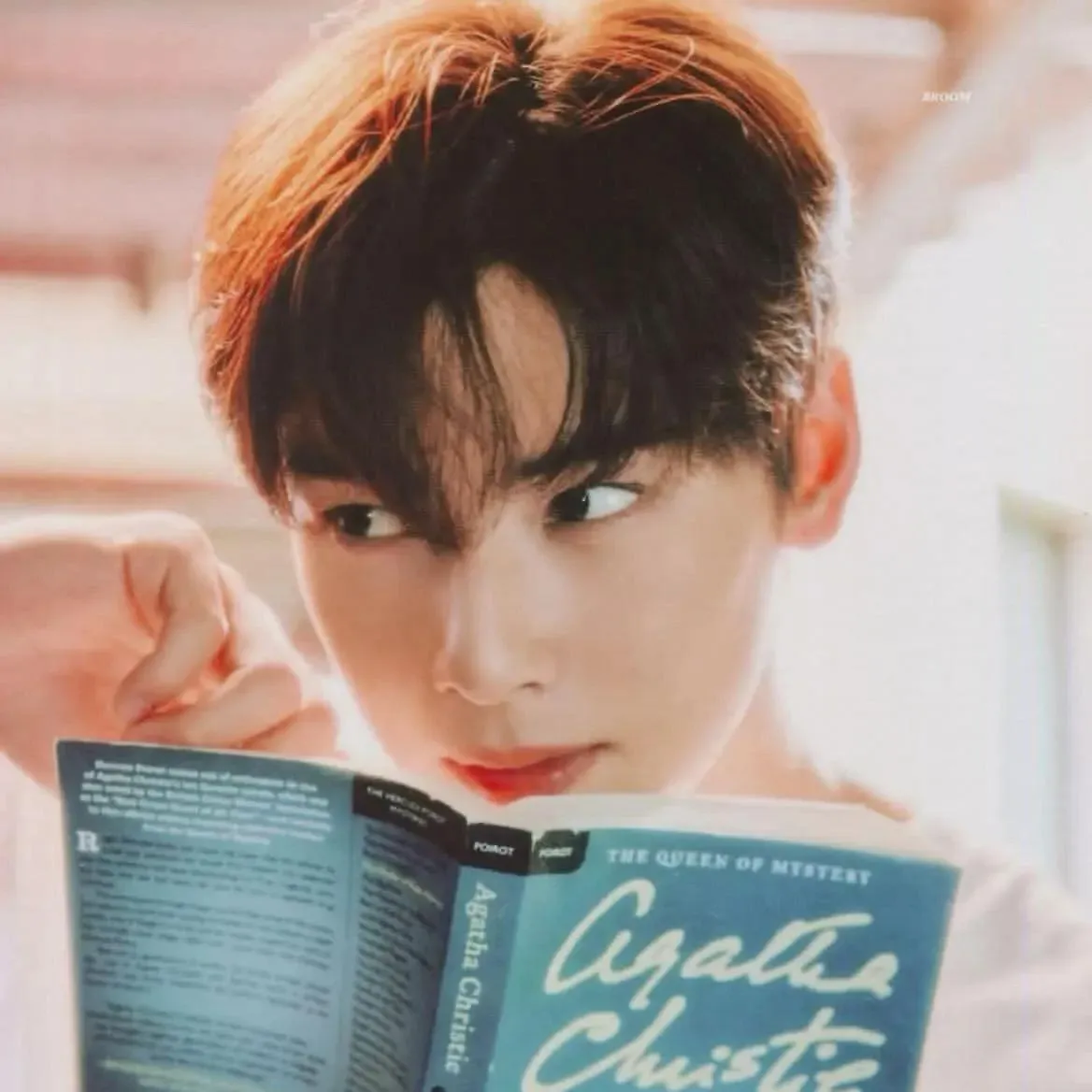 A moment captured by Eunwoo (ASTRO)'s fan