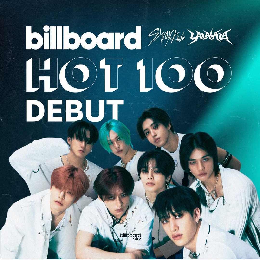 A moment captured by Stray Kids's fan