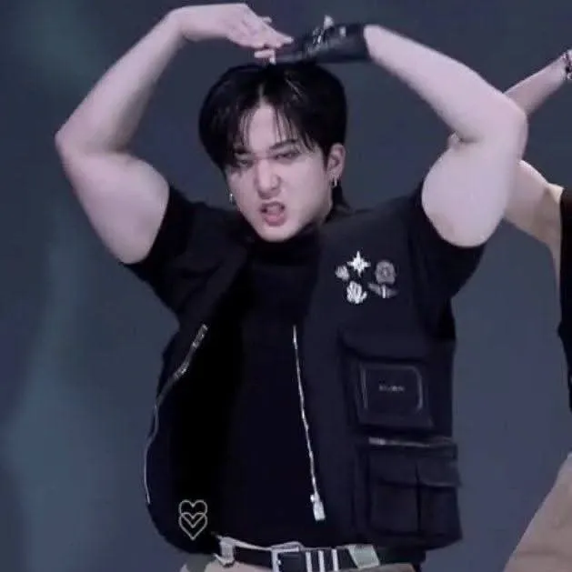 A moment captured by Changbin (Stray Kids)'s fan