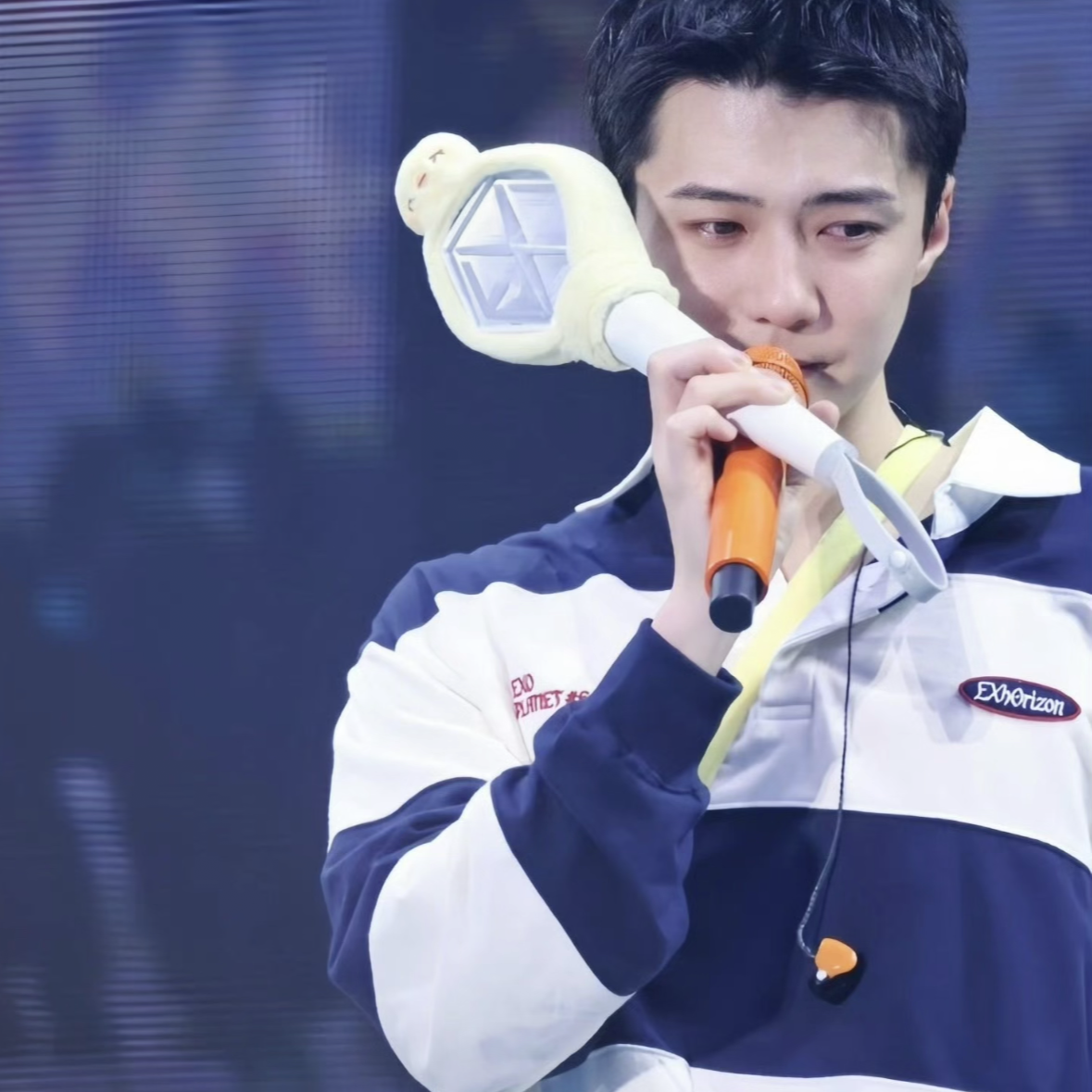 A moment captured by Sehun (EXO)'s fan