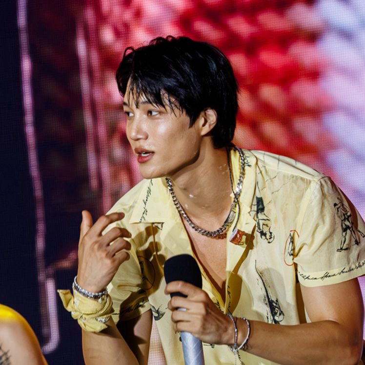 A moment captured by Kai (EXO)'s fan