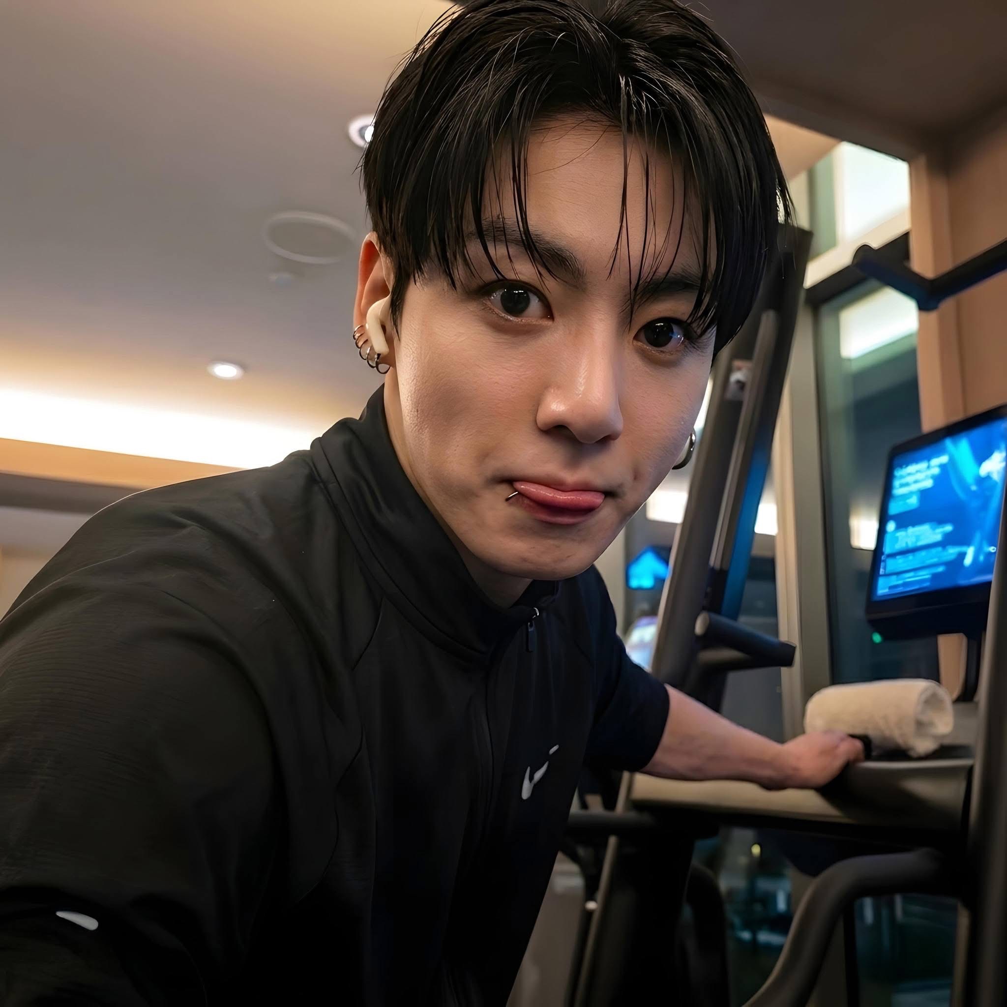 Momen yang diabadikan oleh penggemar Jungkook (BTS)