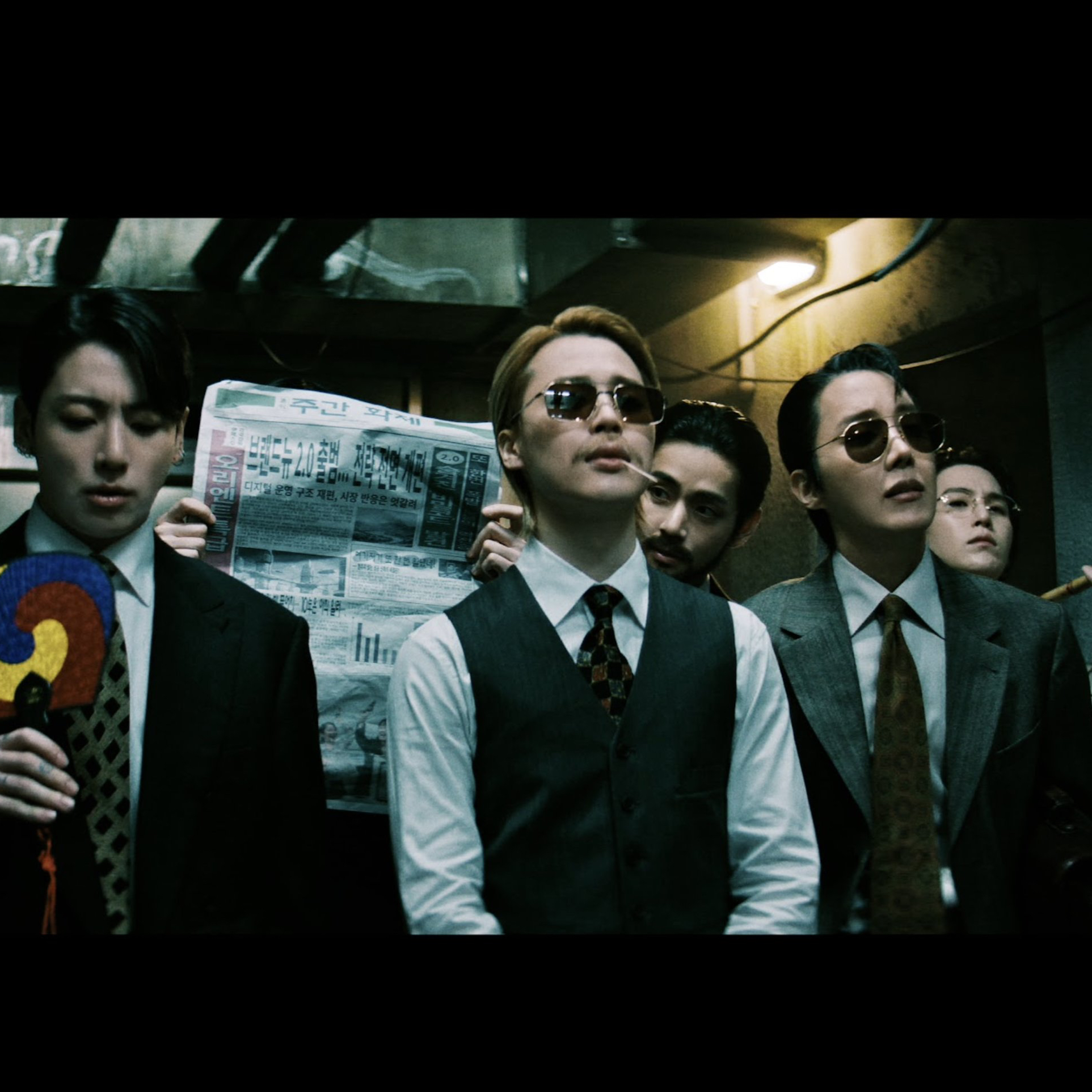 방탄소년단의 비하인드 컷