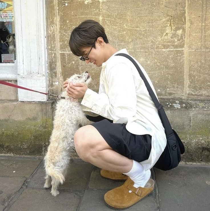 A moment captured by DK (SEVENTEEN)'s fan