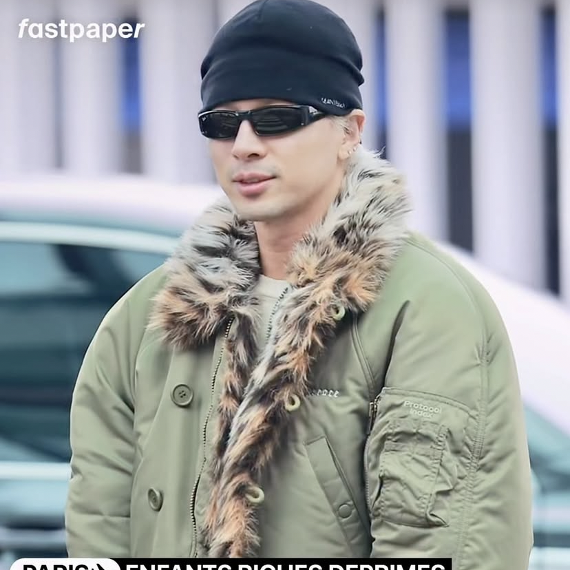 A moment captured by Taeyang (BIGBANG)'s fan