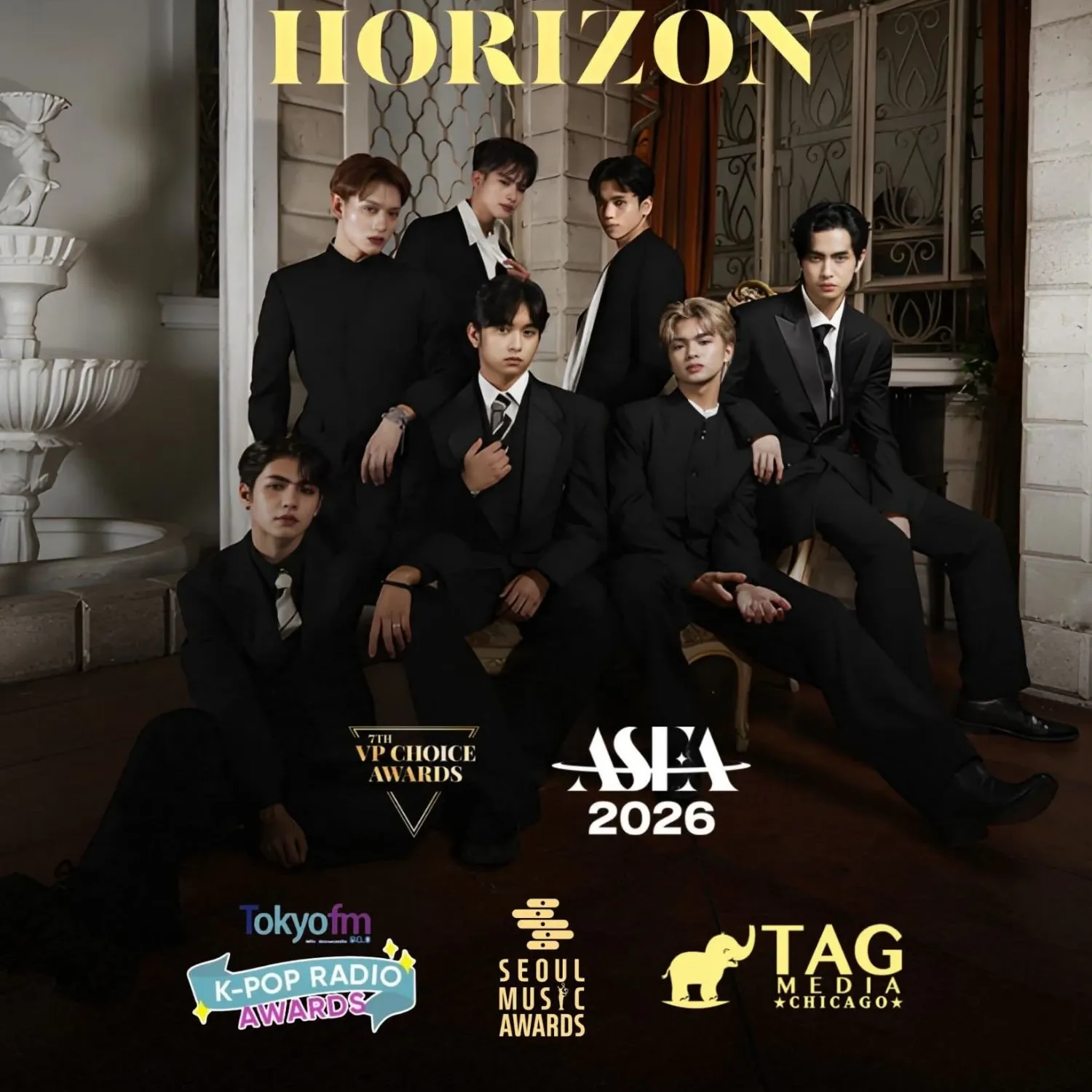 A moment captured by HORI7ON's fan