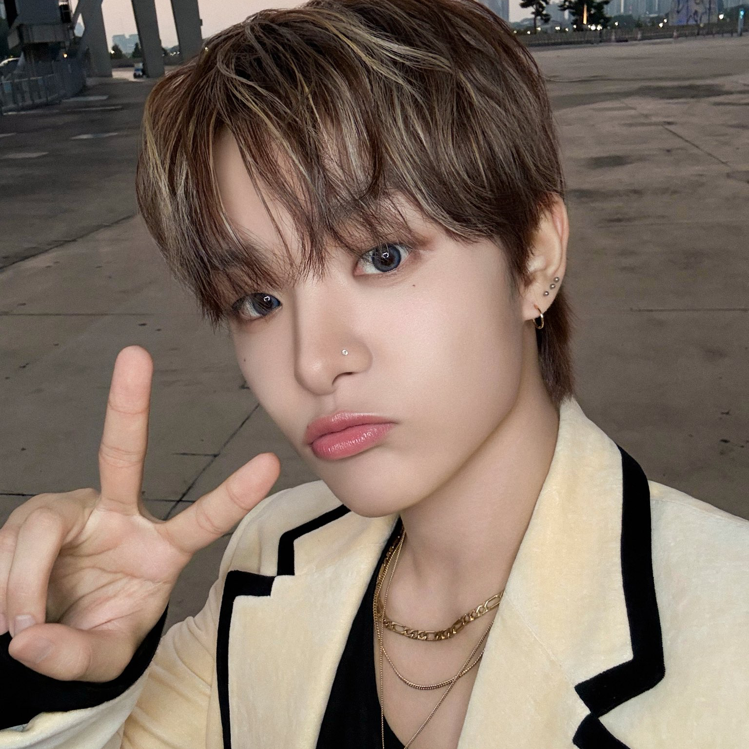 A moment captured by Jihoon (TREASURE)'s fan