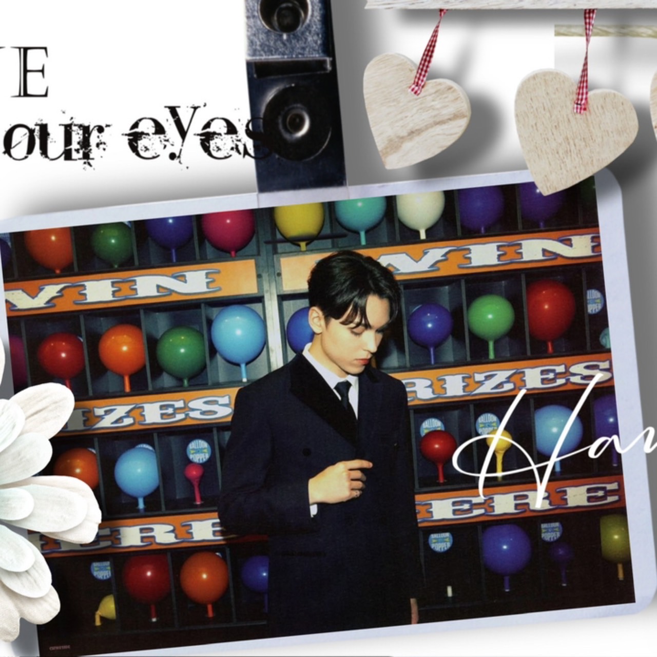 A moment captured by Vernon (SEVENTEEN)'s fan