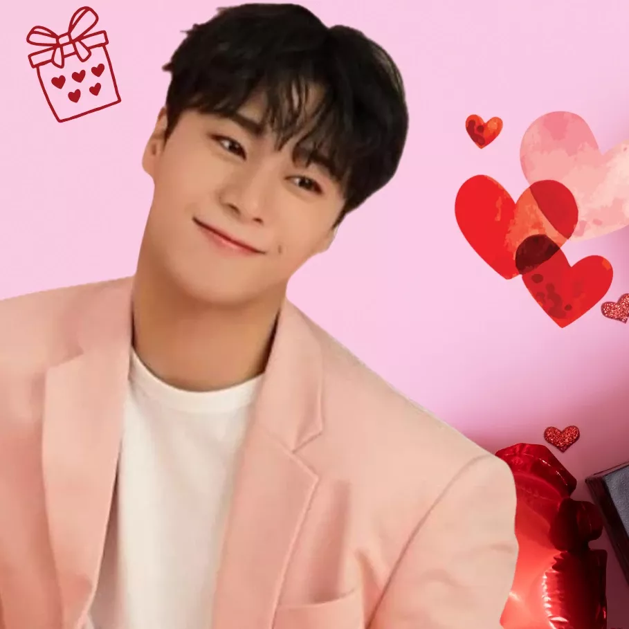 A moment captured by Moonbin (ASTRO)'s fan