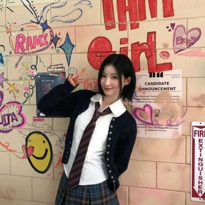 A moment captured by Asa (BABYMONSTER)'s fan