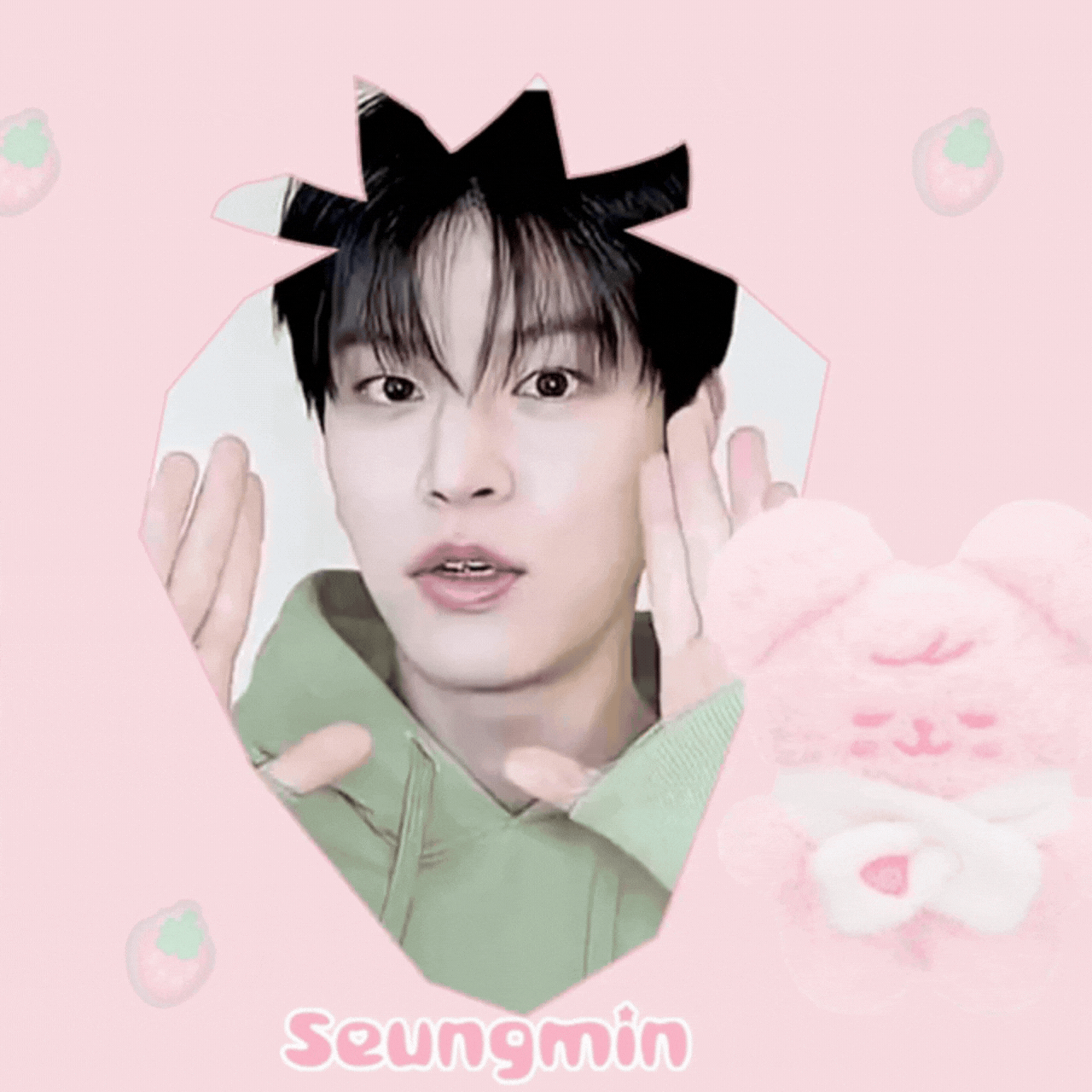 A moment captured by Seungmin (Stray Kids)'s fan