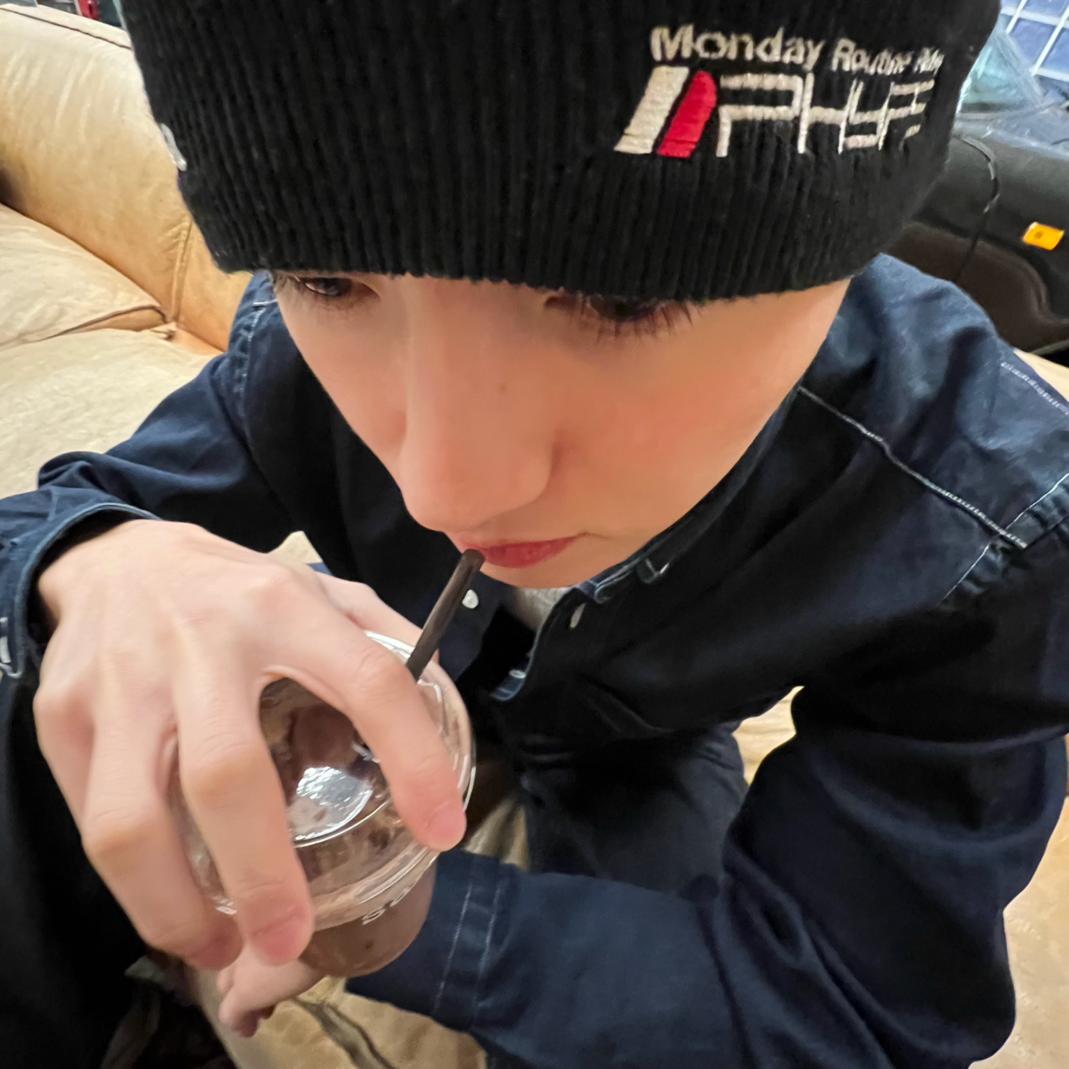 A moment captured by Yeoone (PENTAGON)'s fan