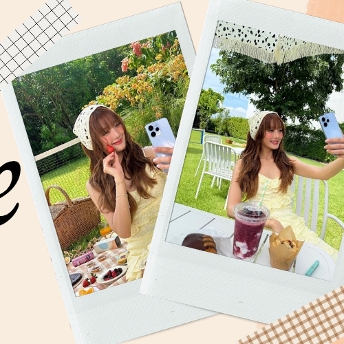 A moment captured by Minnie (i-dle)'s fan