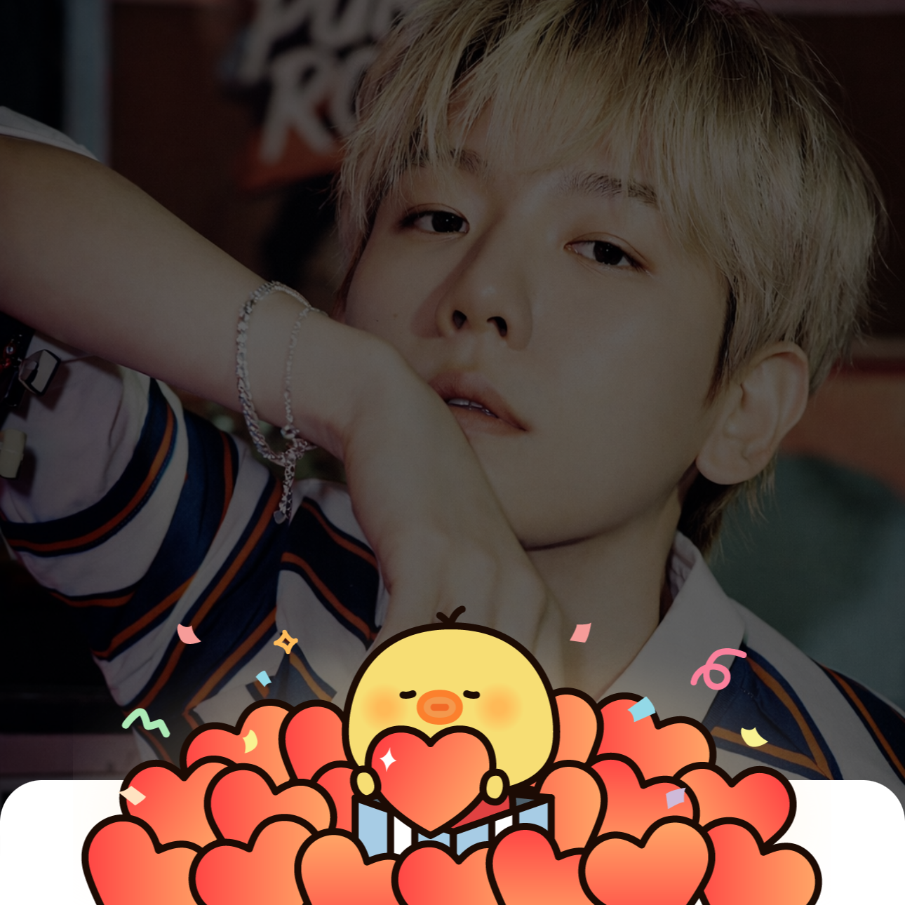 伯贤 (EXO)粉丝拍下的瞬间