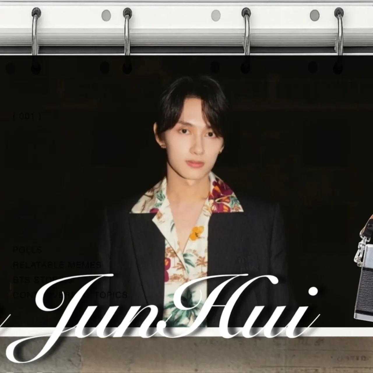 A moment captured by Jun (SEVENTEEN)'s fan