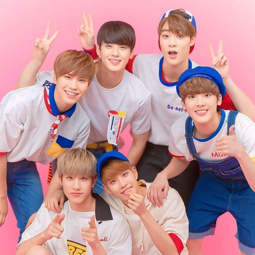 A moment captured by ASTRO's fan