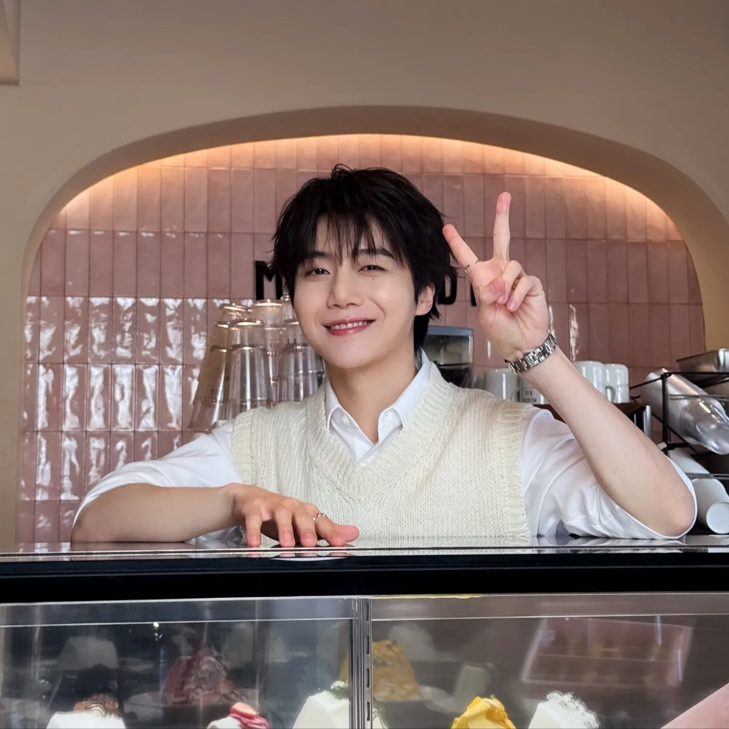Recent activity shot of Jinho (PENTAGON)