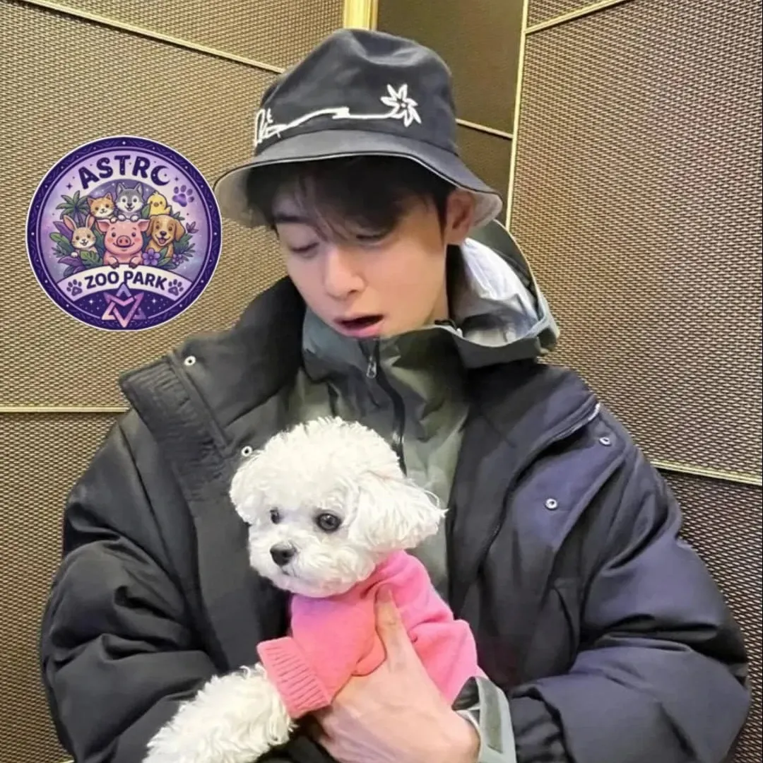 Recent activity shot of Eunwoo (ASTRO)