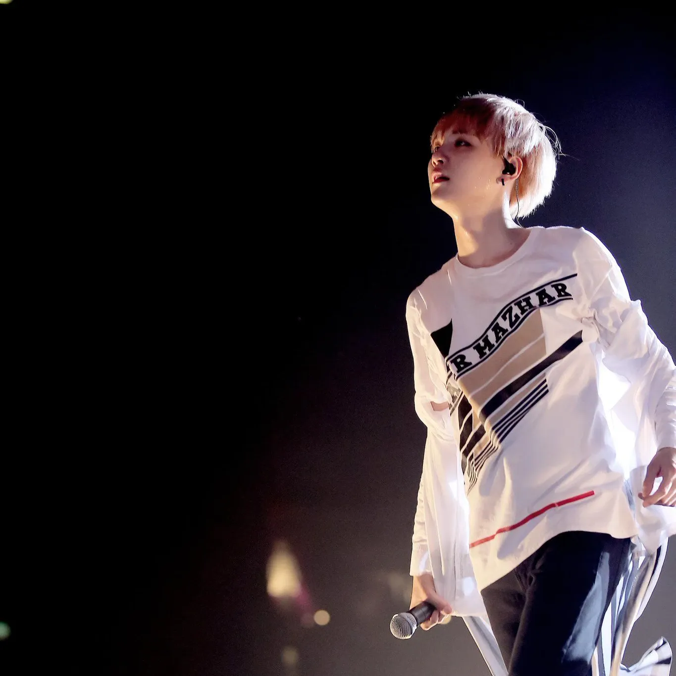 Momen yang diabadikan oleh penggemar SUGA (BTS)